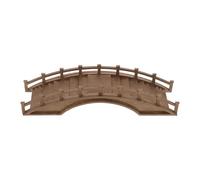 Générique Décoration Terrarium Pont en Arc Miniature en Bois, Modèle Créatif et Pratique pour Jardin Zen Extérieur ou Mini Maison, Ornement Décoratif pour Bureau et Maison