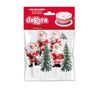 Kit de décoration Bûche de Noël 3 à 6 cm