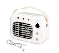 Générique Desk Fan - Adjustable Wind Speeds, Mini Humidifying Fan