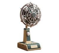 Générique Desk Fan Vintage - Portable Retro Mini Desktop Fan