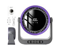 Générique Desktop Fan Wall | Mounted Portable Quiet Blowing Device