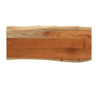 Générique Dessus de Table 100x40x3,8 cm rectangulaire Bois Massif Acacia Meubles Accessoires pour Tables Plateaux de Table (Poids 12.6KG)