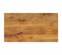 Générique Dessus de Table rectangulaire 100x70x3,8 cm en Bois Massif manguier, Plateau de Table de Remplacement Rustique pour Salle à Manger, Surface Lisse Facile à Nettoyer