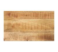 Générique Dessus de Table rectangulaire en Bois Massif de manguier Brut, Plateau de Remplacement Robuste pour Table à Manger, Design Rustique et Surface Lisse Facile à Nettoyer