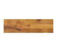 Générique Dessus de Table rectangulaire en Bois Massif manguier 110x20x3,8 cm, Plateau de Remplacement Rustique pour Salle à Manger, Surface Lisse Facile à Nettoyer