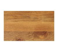 Générique Dessus de Table rectangulaire en Bois Massif manguier 40x20x3,8 cm, Plateau de Table de Remplacement Rustique pour Salle à Manger, Surface Lisse Facile à Nettoyer