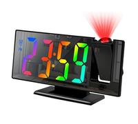 Générique Digital Alarm Clock - Large Numeric Clock Face, Modern Table Timepiece, Multifunction Room Display Equipment, Easy Reading Calendar Temperature Presentation Unit for Bedrooms Study Areas