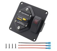 Générique Disjoncteur réinitialisable 50A-300A, Bouton de réinitialisation Manuelle à récupération Automatique pour Voiture et Camion, réinitialisable
