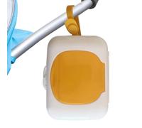 Générique Distributeur De Lingettes - Serviette En Papier D'hygiène Et De Suspendue, Conteneur De Lingettes Humides Et Rechargeables, Support De Voyage | Porte-lingette Portable Réutilisable, Anti-