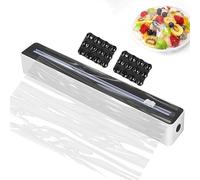Générique Distributeur de Papier Aluminium avec Coupeur-Porte-Rouleau pour Film Alimentaire-Organisateur Gain de Place pour Papier Sulfurisé - Cuisine Maison, Restaurant,