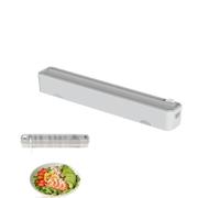 Générique Distributeur De Papier Aluminium | Boite Magnetique Rechargeable A Fermeture | Organisateur Reutilisable A Fixation Murale pour Aluminium - pour Armoire, Tiroir Et Papier