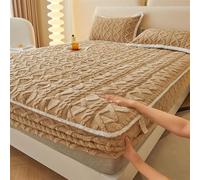 Générique Drap de lit en Polaire épaisse, Couvre-Matelas résistant à l ' Eau et à la poussière, Soins pour Prolonger la durée de du Matelas