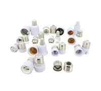 Générique E27 E14 e17 à e40 e27 G24 GU10 E12 B22 MR16 base de lampe LED adaptateur lumière porte-ampoule convertisseur prise courant(NO.6 2pcs)