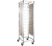 Générique Échelle INOX 12 Niveaux avec Panneaux Latéraux - GN 1/1