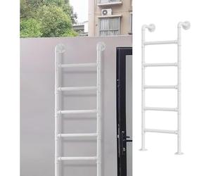 Générique Échelles murales/au Sol pour la Maison, échelle de Sortie de puits de lumière de sous-Sol supportant Une Charge de 136 kg, échelle métallique pour lit superposé dans Le Grenier d'u