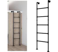 Générique Échelles Noires à Fixation au Sol pour Lits superposés, idéales pour la Maison, Les puits de lumière de sous-Sol, Les escaliers métalliques pour Lits superposés dans Les combles de