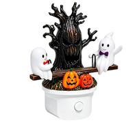 Générique Éclairage LED Fantôme Adorable Ornement Mignon 3D à Bascule