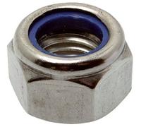 Ecrou frein NYLSTOP A4 DIN 985 M8 boîte de 200 - - 646028