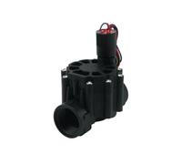 Générique Électrovanne normalement fermée DN15 DN20 DN25 DN32 DN40, vanne d'eau en Nylon 220V 12V 24V for l'irrigation du paysage de la ferme et jardin(3/4",AC220V)