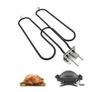 Générique Élément de Chauffage de Remplacement 66816/70127, Radiant Électrique pour BBQ Weber Q240 Q2400 5502001 Gril éLectrique Gril Tube 230V 2200W, Tube Brûleur pour Gril, Résistance Chauffante