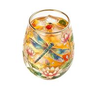 Générique Embossed Glass Teacup - Decorative Bird Design Aesthetic Vessel, Portable Hummingbird Beverage Cup For Hot Cold Drinks Suitable Tea Enthusiasts Men Family Table Desk Garden House