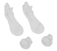 Générique Embout De Rail 4/6 Pièces, Bouchon Aveugle Zèbre | Store zèbre, tringle à rideau, capuchon en plastique, prise bouton, 4/6 pièces, WH-TC, maison