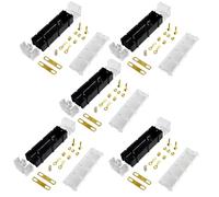 Générique Ensemble de Coque de de Batterie, 5 Sets of with, E | Matériel de terminal métallique pour les projets utilitaires de fabricant d ' atelier de réparation sans soudure