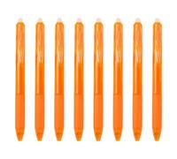 Générique Ensemble de stylos gel effaçables 0, 7 mm, 1orange color | Prise en main contrôlée pour les pages du planificateur de travail en riture quotidienne, organisation