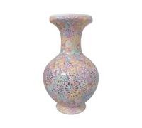 Générique Ensemble de vases Puzzle LED 3D, 200 pièces en ABS avec Tasse intérieure Amovible pour Bureau, étagère et décoration de Chambre, de Fleurs Artisanal