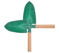 Générique Ensemble Outil à Main pour Creuser Le Sol Pelle de Jardin en Métal et Bois 2 Pièces Couleur Aléatoire pour Jardinage et Désherbage de Plantes en Pot