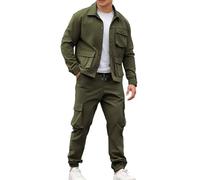 Générique Ensemble Survêtement Noir Lin Taille Vert des Soie Smoking Soirée Civil Tissé Grand Survêtementhomme Laine Col Snowboard Ensembles Classique Arbitre Jeune Cool Gymnaste