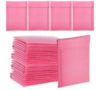 Générique Enveloppes Bulles Auto-Adhésives Rose 30 Pièces 15X11Cm Pochettes Rembourrées pour Envoi Personnel et Emballage Colis Vinted