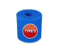 Générique Éponge filtrante en Mousse for Cartouche de Piscine I II VI D | Insert en mousse de rechange for le remplacement de l'ensemble de cartouche de filtre de piscine(Type D)
