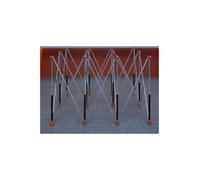 Générique Établi Pliant Robuste, tréteau Multifonction pour Bricolage | Pieds de table télescopiques en métal for travaux de carrelage, patins de nivellement amovibles(10 legs)