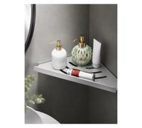 Générique Étagère d’Angle Murale en Aluminium à Fentes pour Douche et Salle de Bain(1pc)