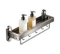 Générique Étagère De Douche À Ventouse | Porte-Produits Mural Salle de Bain - Rayonnage Intérieur Douche,pour Shampoing, Après-shampoing, Gel Lavant Corps, Nettoyant Visage, Maison,