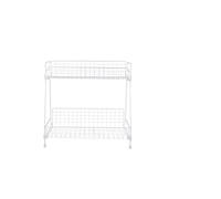 Générique Étagère de rangement multifonctionnelle en fer blanc stable, petite taille, for cosmétiques et vaisselle
