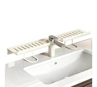 Générique Étagère De Rangement Pour Robinet - Porte-Séchage Sans Perçage,Rangement lavabo au-dessus du robinet - Pour Maison Douche Appartement Dortoir Éponge Brosse Shampooing Gel