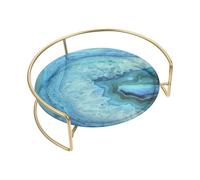 Générique Étagère de Rangement pour Salle de Bain en Fer Vert, Organisateur de Produits de Toilette Couche, pour Accessoires de Maquillage et Bouteilles D’assaisonnement