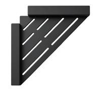 Générique Étagère Évier Angle Triangulaire Métal Séchoir Éponge pour Évier | Étagère Évier Métal Résistant Rouille avec Bac Amovible, Coussins Antidérapants pour Éponge et Brosse Rangement