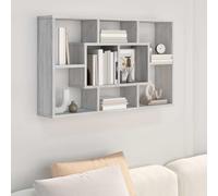 Générique étagère Murale Sonoma Gris 85x16x52,5 cm Bois d'ingénierie,820461