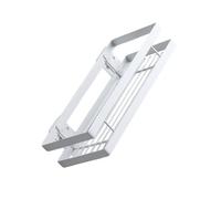 Générique Étagère Murale Structure sans Perçage de Rangement Multifonction en Acier Carbone Blanc Fond Ajouré et Économie D'espace Cuisine et Balcon