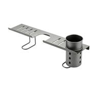 Générique Étagère sur Évier Égouttoir Compact en Acier Carbone sans Perçage | Sur Le Lavabo pour Cuisine Salle de Bain Toilettes Fenêtre Coin Comptoir Meuble-Lavabo Vasque