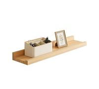 Générique Étagères flottantes en Bois, Présentoir Bois Mural pour Collections, Rack Flottant de Cuisine pour Épices, pour Objets de Collection, Photos Famille, Livres, Œuvres Art, Salon, Bureau,