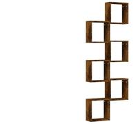 Générique Étagères murales sous Forme de Cube 6 pcs chêne fumé 30x15x30cm,Meubles,Étagères,Étagères murales & corniches,815881