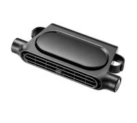 Générique Fan for Car Back Seat | 3000mAh 3-Speed Cordless Rechargeable