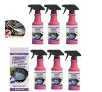 Générique Fast-Acting Heavy-Duty Grill Degreaser Spray, Nettoyant Barbecue Spray Degraissant Barbecue, Nettoyant Multi Surface Accessoires Barbecue pour I'élimination Eapide de IA Graisse