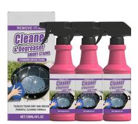 Générique Fast-Acting Heavy-Duty Grill Degreaser Spray, Nettoyant Barbecue Spray Degraissant Barbecue, Nettoyant Multi Surface Accessoires Barbecue pour I'élimination Eapide de IA Graisse