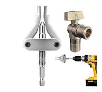 Générique Faucet Angle Valve Wire Tool - Steel Heavy Duty Hex Shank Repair