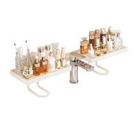 Générique Faucet Storage Rack | No-Drill Carbon Steel Stand Over Sink